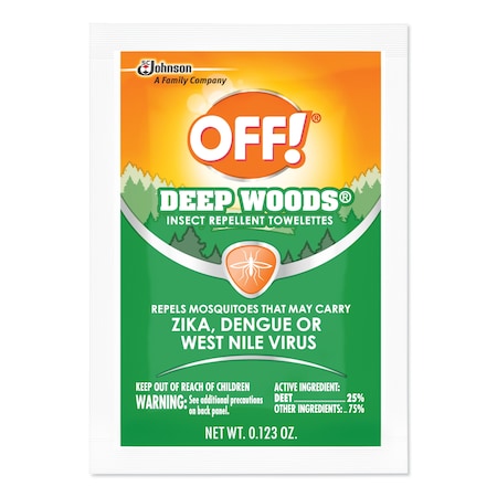 Off Deep Woods Towelettes, PK144 611072